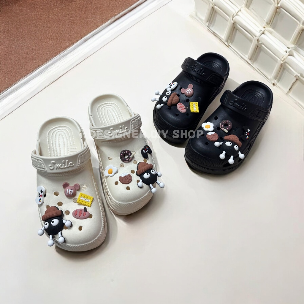 Wedges Wanita Hak Tebal Wegnes Cewek Sendal Lebaran Sandal Kondangan Model Tinggi Baru Empuk Srandal