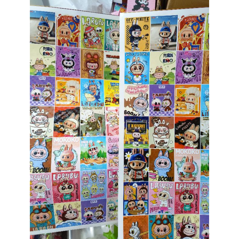 

Setiker labubu isi 42 carakter / setiker Tempel labubu