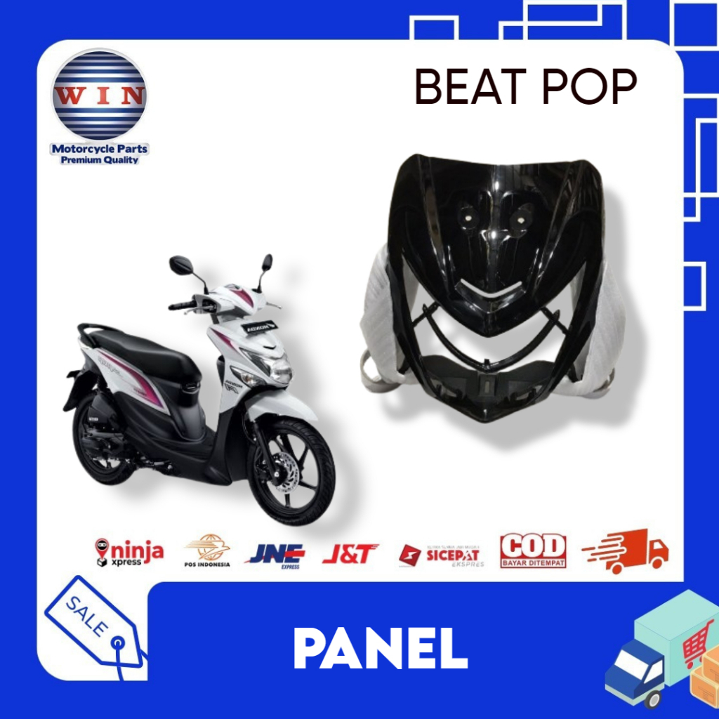 PANEL DEPAN PELINDUNG RANGKA DEPAN TAMENG DEPAN BEAT POP K61 WIN