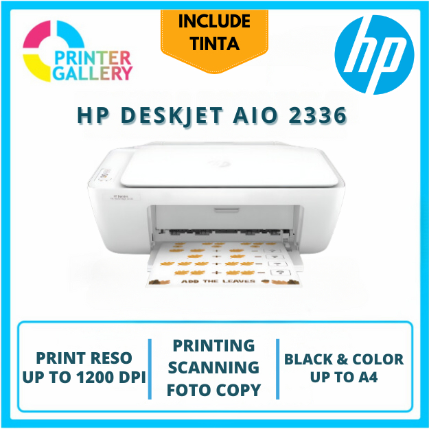 [FREE TINTA] PRINTER HP Deskjet 2336 PRINT SCAN COPY-Resmi