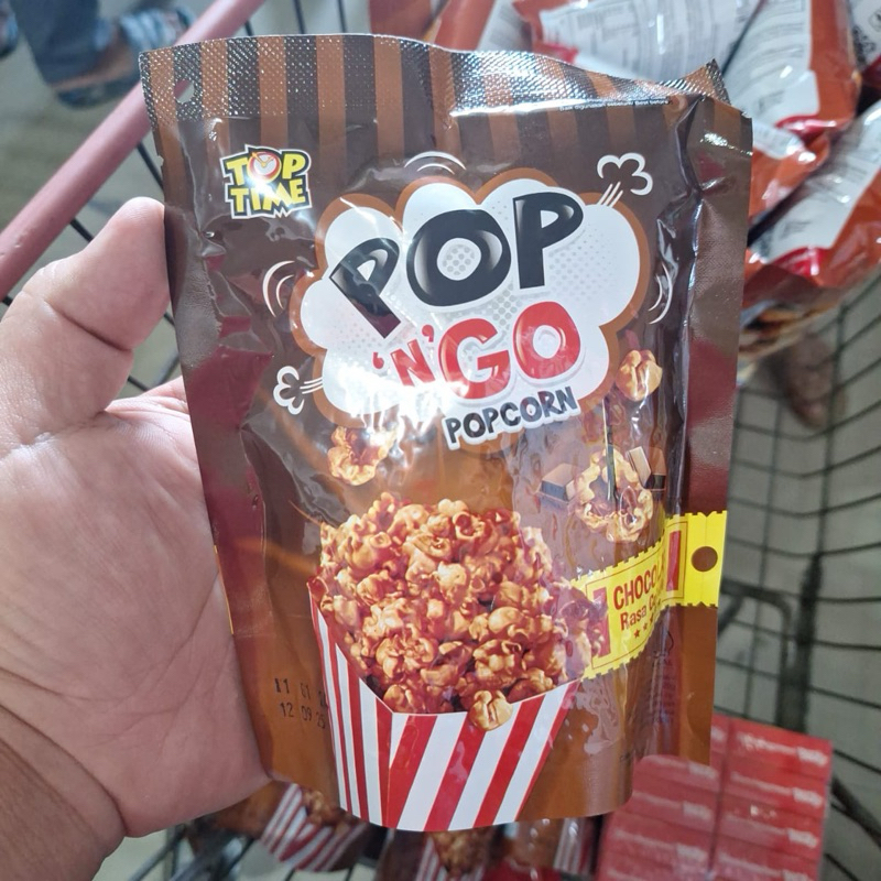 

POPCORN POP N GO 20gram coklat