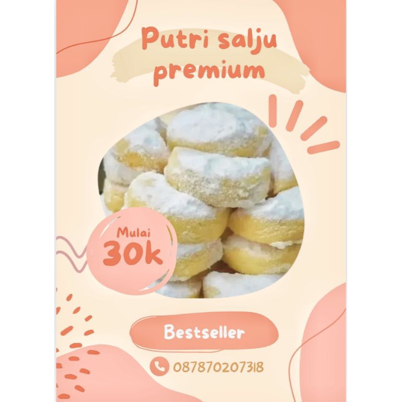 

KUE KERING PUTRI SALJU PREMIUM ENAK & LEZAT 300gr