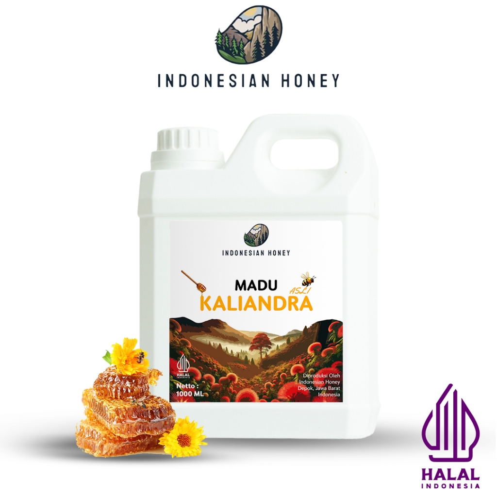 

Indonesian Honey Madu Nektar Kaliandra 1000 ml