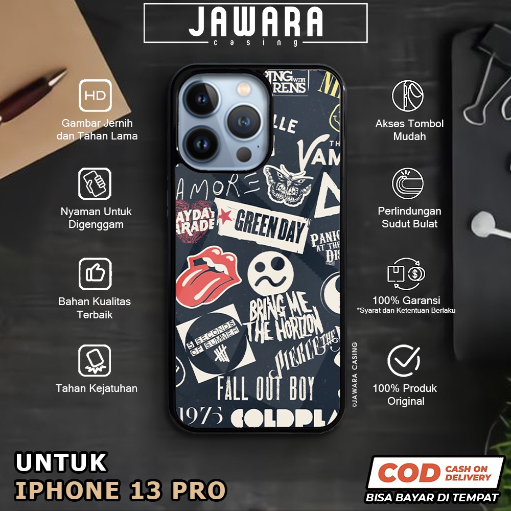 Case iPhone 13 Pro Casing iPhone 13 Pro [MSCB] Premium Case Glossy Case Hp iPhone Jawara Casing Hp i