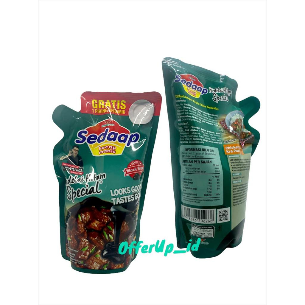 

Kecap Manis Sedaap Reffil 728gr