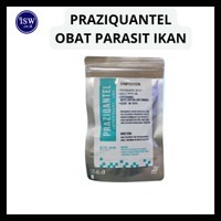 Praziquantel 50gram- Obat Khusus Parasit Untuk Ikan