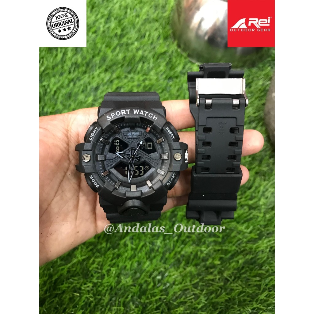 REI JAM TANGAN DIGITAL ANALOG LORENZ W - 2990 | JAM TANGAN PRIA