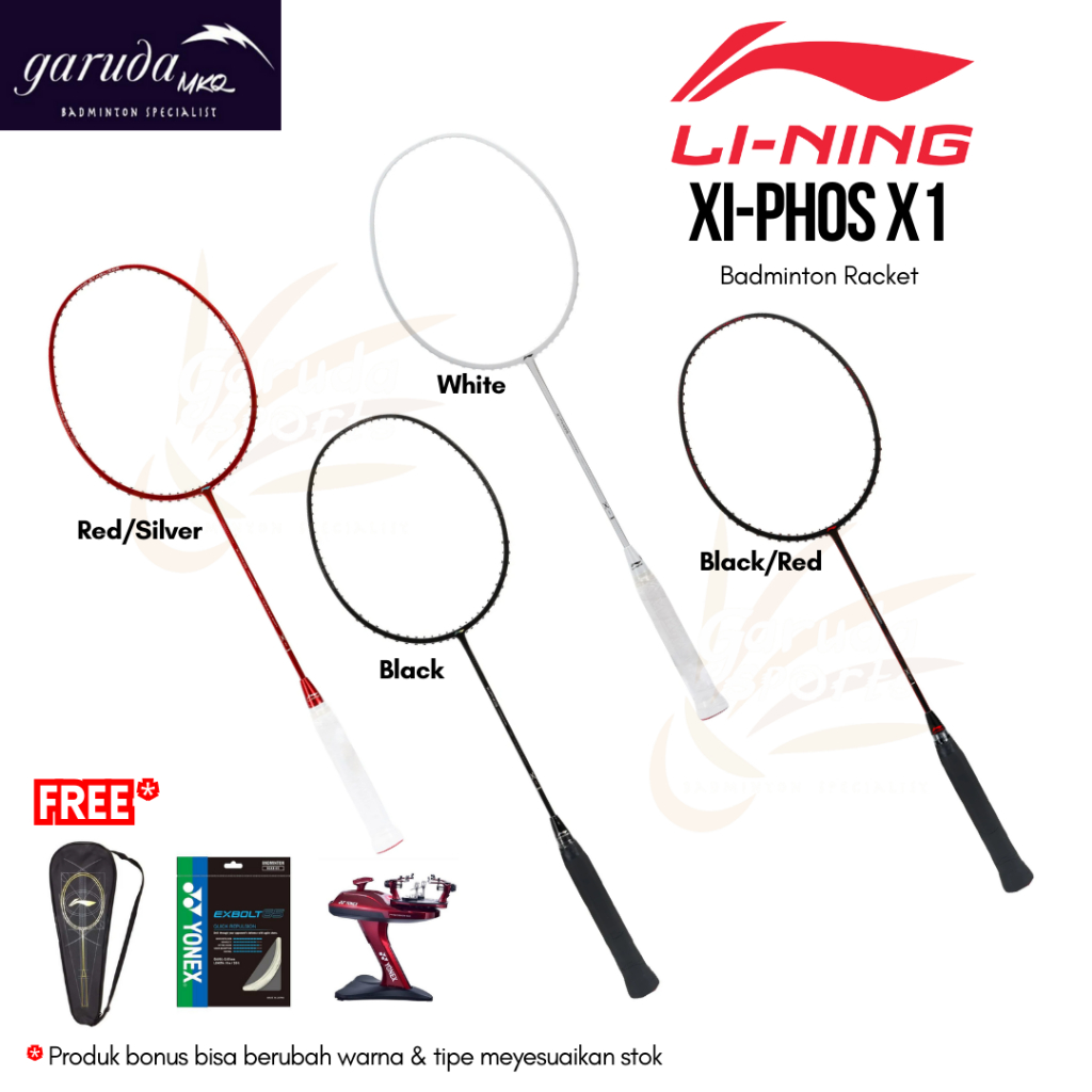RAKET BADMINTON LINING Xiphos X1 / Lining Xiphos X-1 / XIPHOS X 1