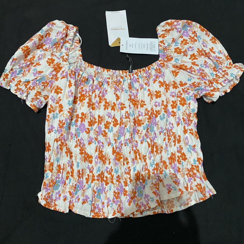 Preloved COLORBOX Sabrina Croptop