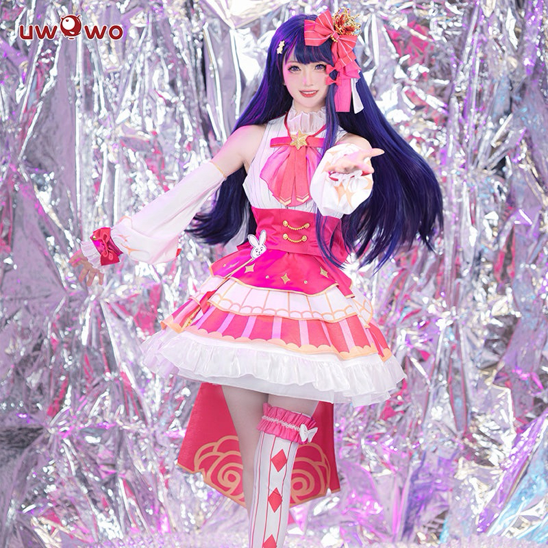 READY STOCK WTS COSTUME HOSHINO AI UWOWO STAGE VER. FULLSET