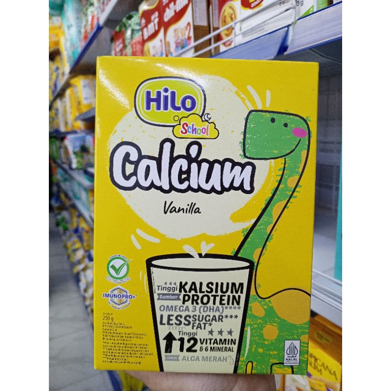 

SUSU HILO SCHOOL CALCIUM 250GR RASA MADU/VANILLA