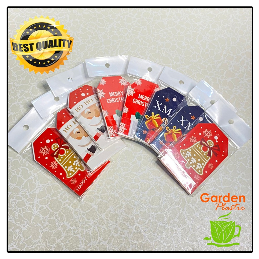 

HANGTANG LABEL NATAL ISI 10 PCS LABEL MERRY CHRISTMAS XMAS KEANE