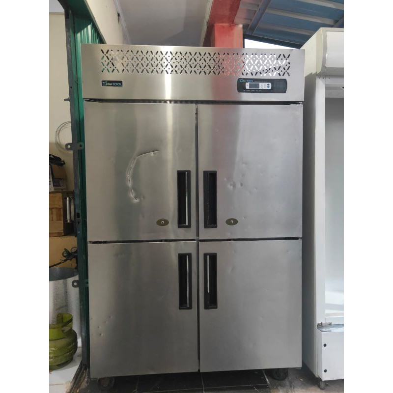 SECOND/BEKAS S/S UPRIGHT CHILLER 4 PINTU STAR COOL