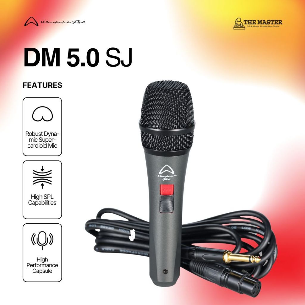 [Ready Stock] Wharfedale Pro DM5.0SJ | DM 5.0 SJ Mic Dynamic