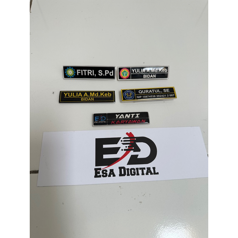 

Name Tag / Nama Dada / Papan Nama / Custom