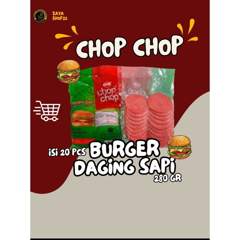 

CHOP CHOP BURGER SAPI 280gr