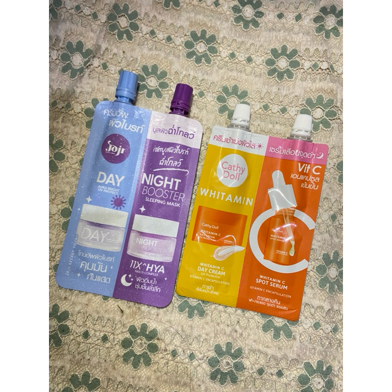 Cathy Doll Skin Care Travel Size 100% Ori Thailand / Cathy Doll sleeping mask / Cathy Doll Serum Bri