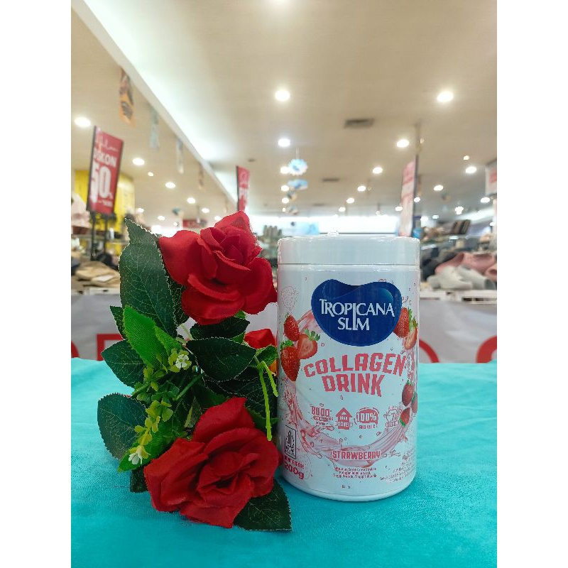 tropicana slim collagen drink strawberry,200gr