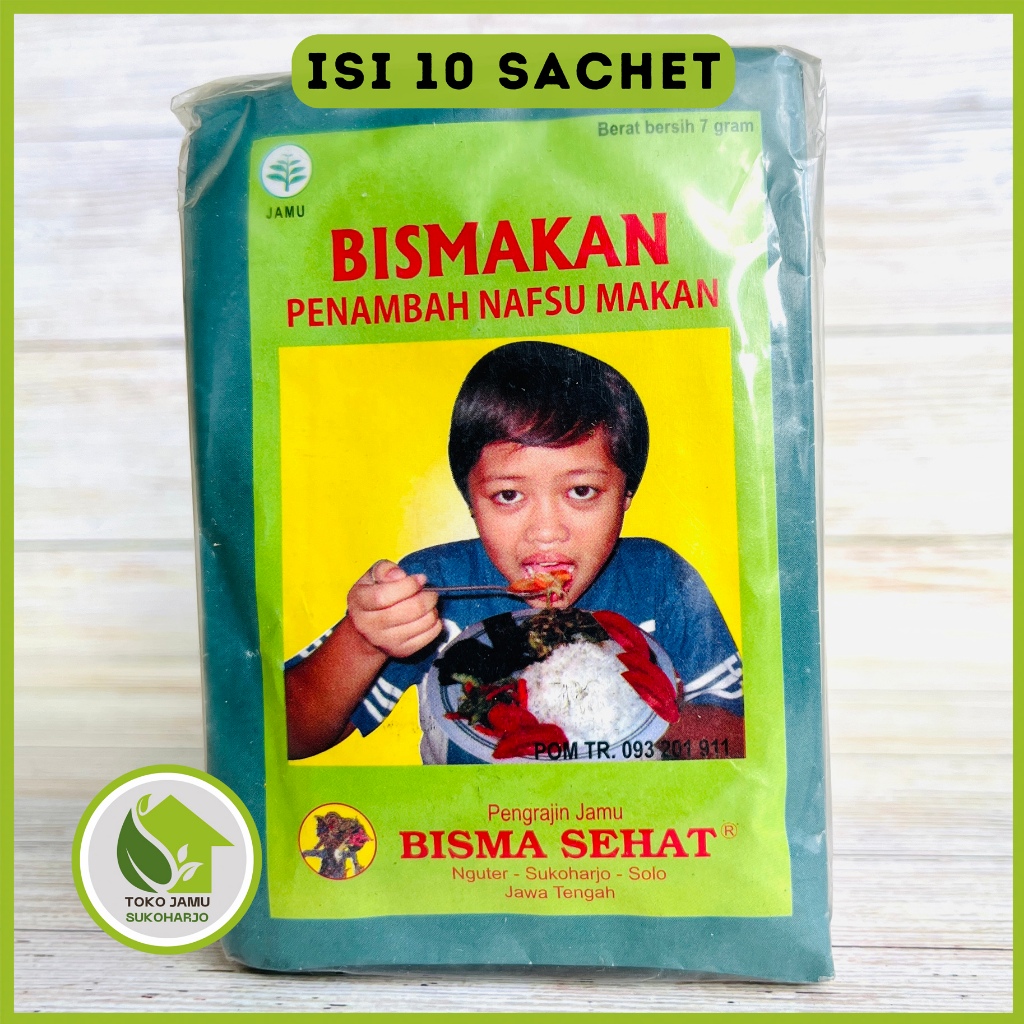 

Jamu Nafsu makan Bismakan Bisma sehat