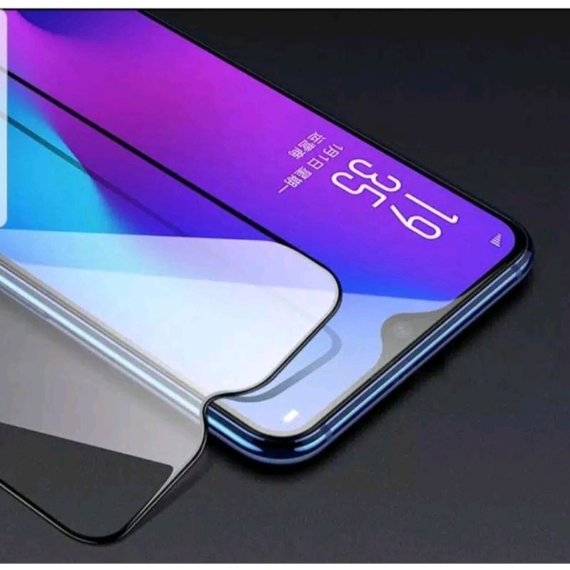 TEMPERED GLASS HP OPPO A71 A72 A74 4G A74 5G A76 A77 A77S A78 4G A78 5G A81 A83 A91 A92 A98 FULL LAY