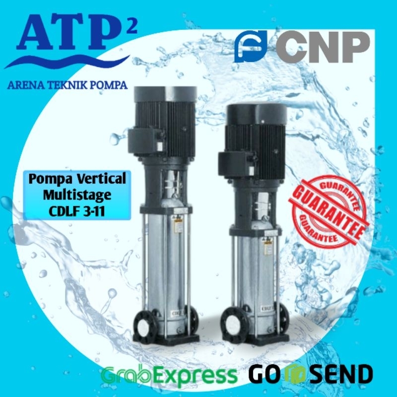 CNP CDLF 3-11 Pompa Vertikal Multistage Pompa Booster Pompa RO