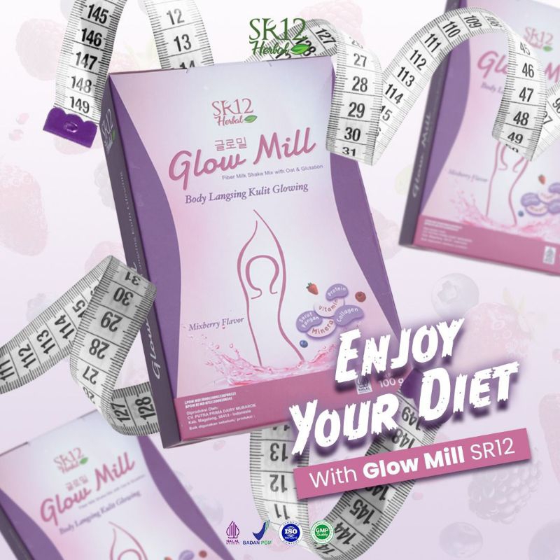 

[SR12] Glow Mill Sr12 glow milk Sr12 Bukittinggi || Susu sehat untuk badan ideal || Susu penurun berat badan