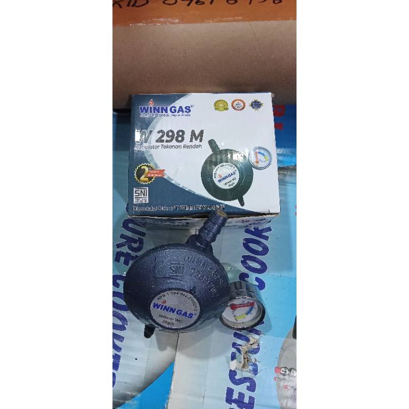 kepala regolator gas elpiji winn gas