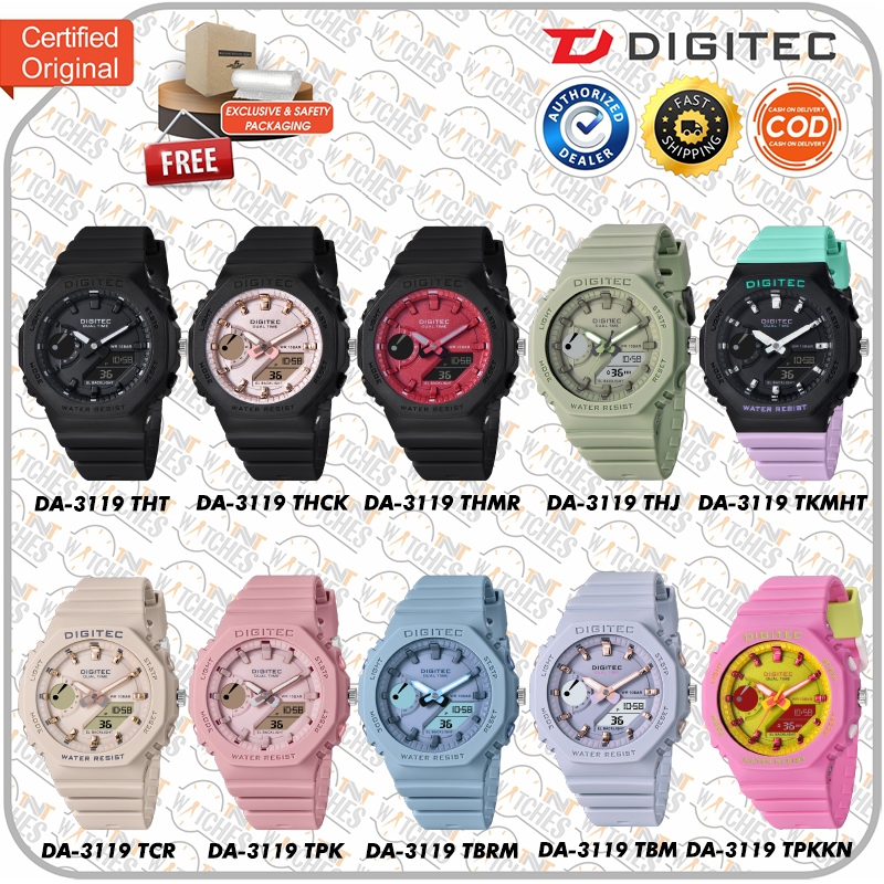 Jam Tangan DIGITEC DA-3119 / DA 3119 / DA3119 DG Watch ORIGINAL