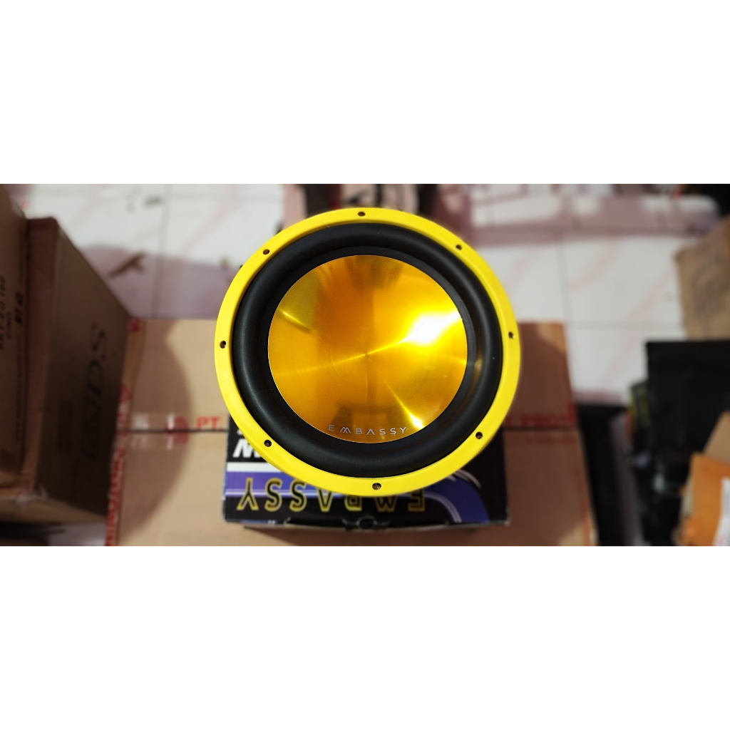 SUBWOOFER EMBASSY BADAK 12INCH DOBEL COILL 1000WATT