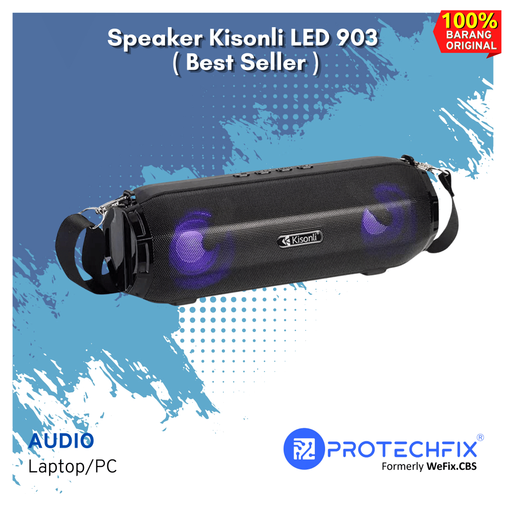 Speaker Bluetooth Kisonli LED 903