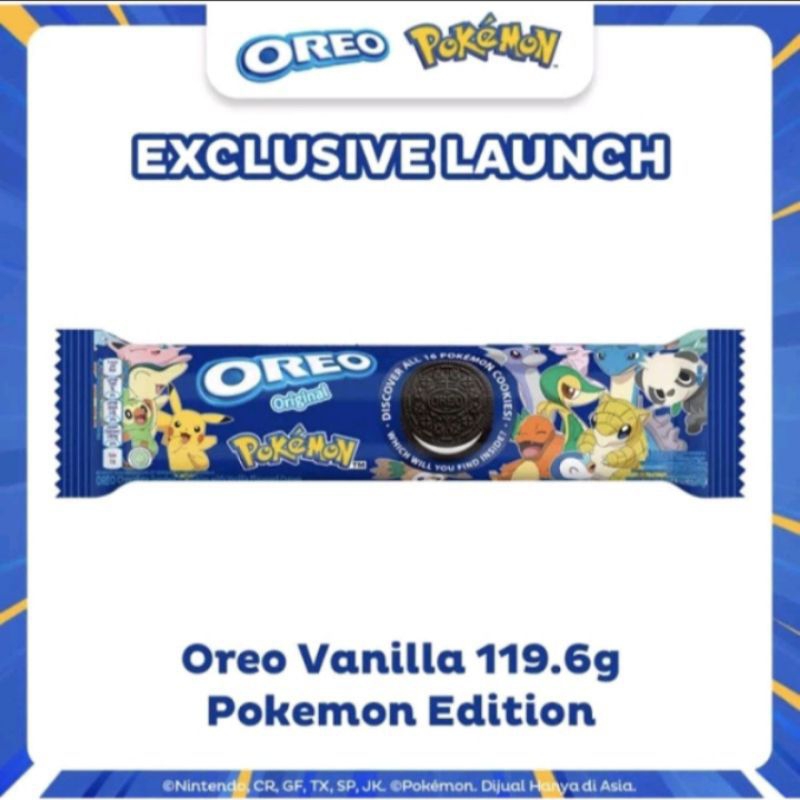 

oreo original pokemon 119.6g