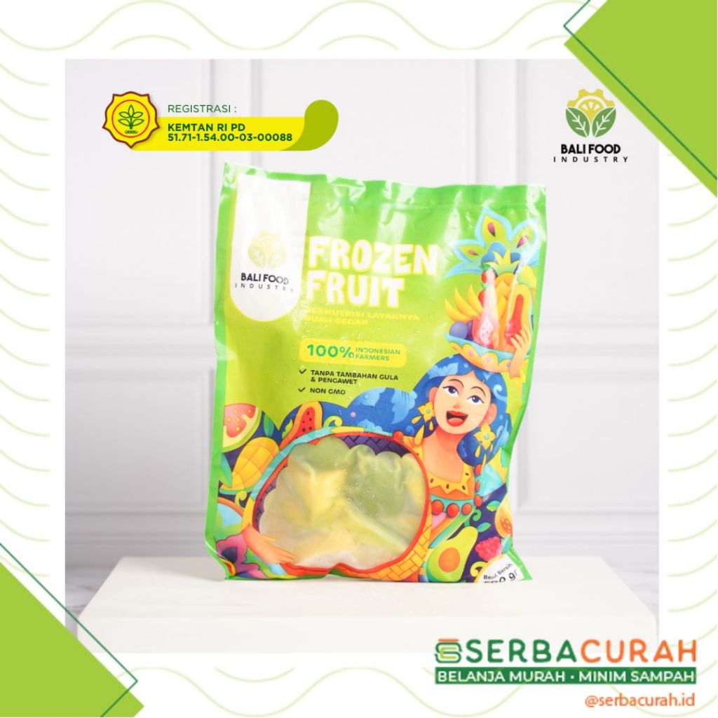 

Frozen Fruit Avocado | Alpukat Beku | Kemasan 500 gr