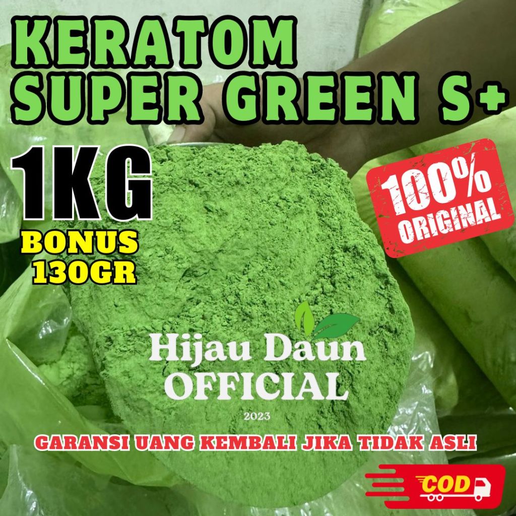 

BUBUK HIJAU DAUN PURIEK SUPER GREN ASLI KALIMANTAN FREE 130GRAM