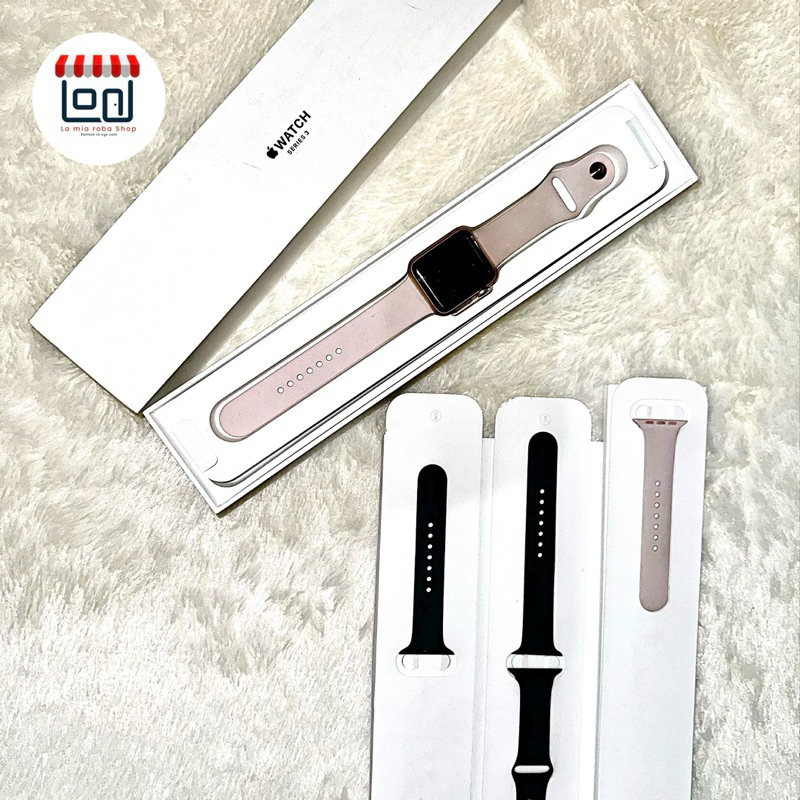 Preloved Ex. iBox Apple Watch Series 3 Rose Gold 42mm