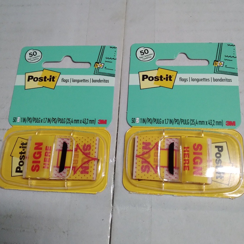

HARI PENUH PROMO Post It Sign here 3M