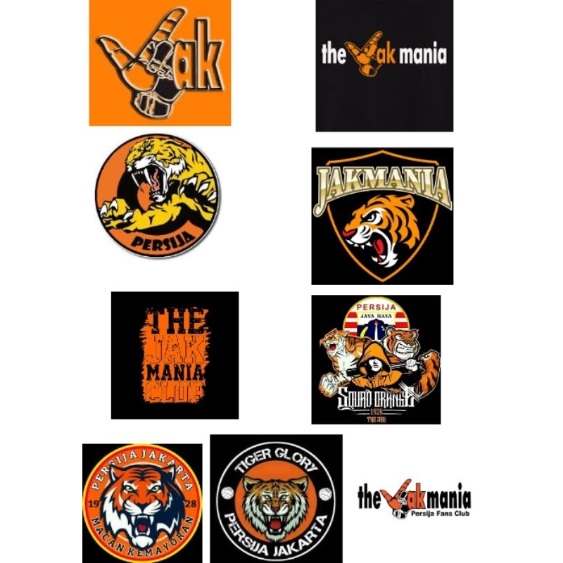 

15 pcs stiker persija X The Jak