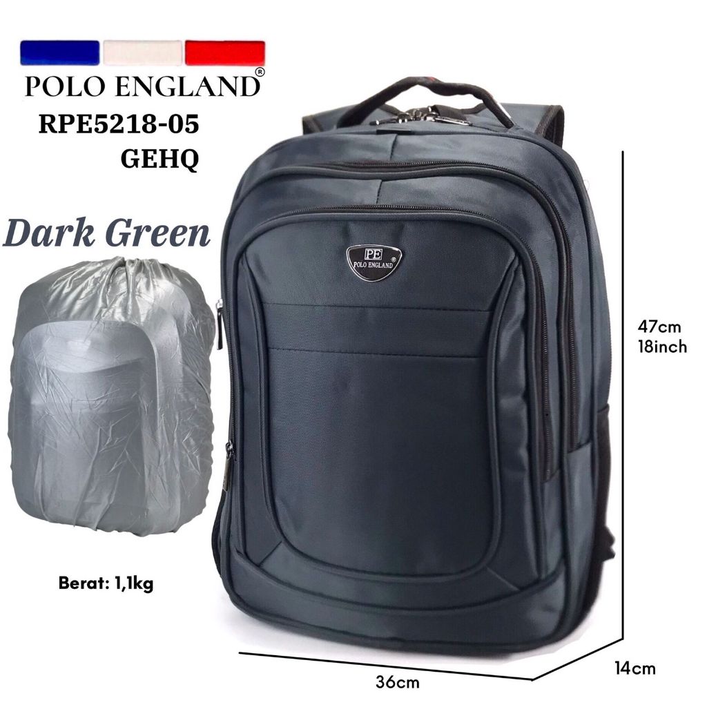 TAS RANSEL POLO ENGLAND TAS RANSEL LAPTOP TAS RANSEL MULTIFUNSI RPE5218-05