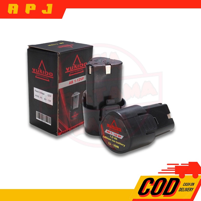 MESIN BOR CAS 12V LION 1 mAH 1pcs COESS DRILL 12VOLT LION