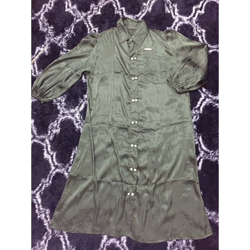 BLUES / KEMEJA / TUNIK HIJAU