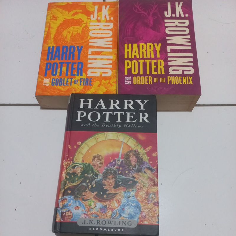 NOVEL HARRY POTTER J.K ROWLING ORIGINAL