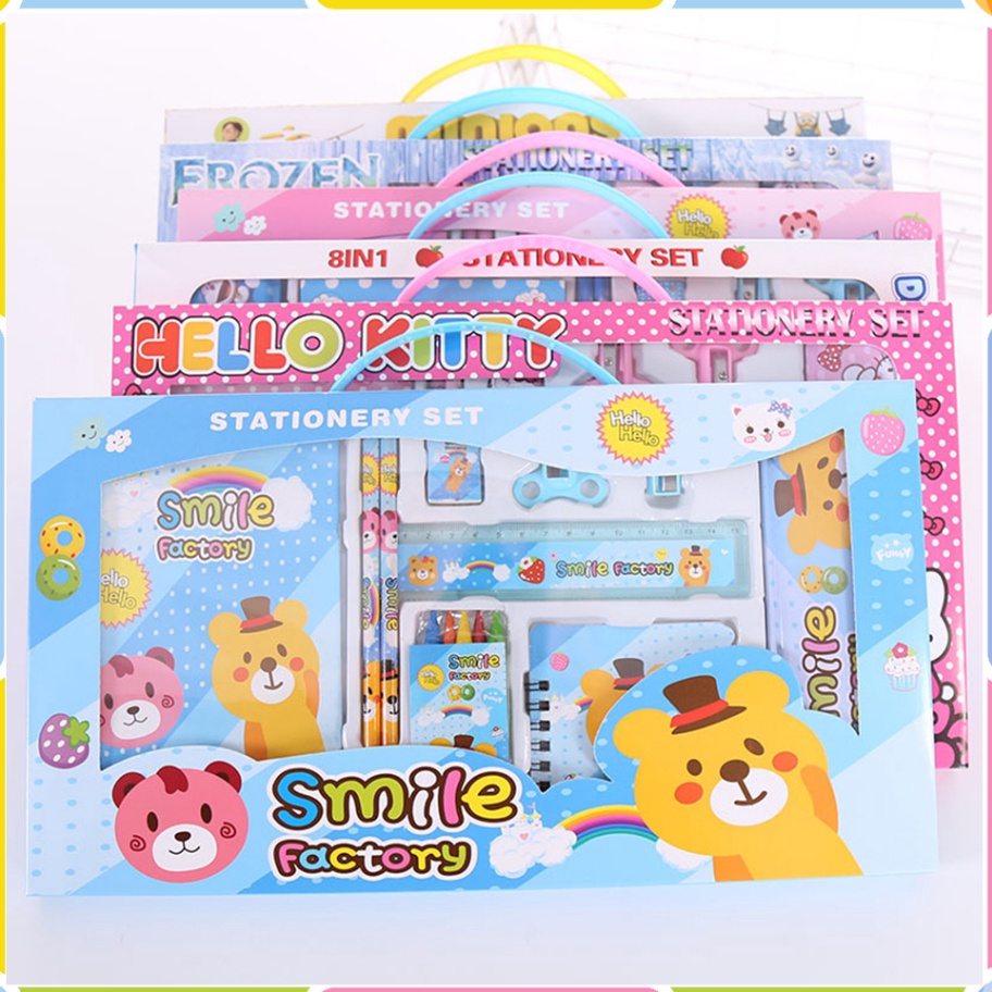 

KUALITAS TANPA KOMPROMI Alat Tulis Set Stationery Set Study Anak Karakter STY7