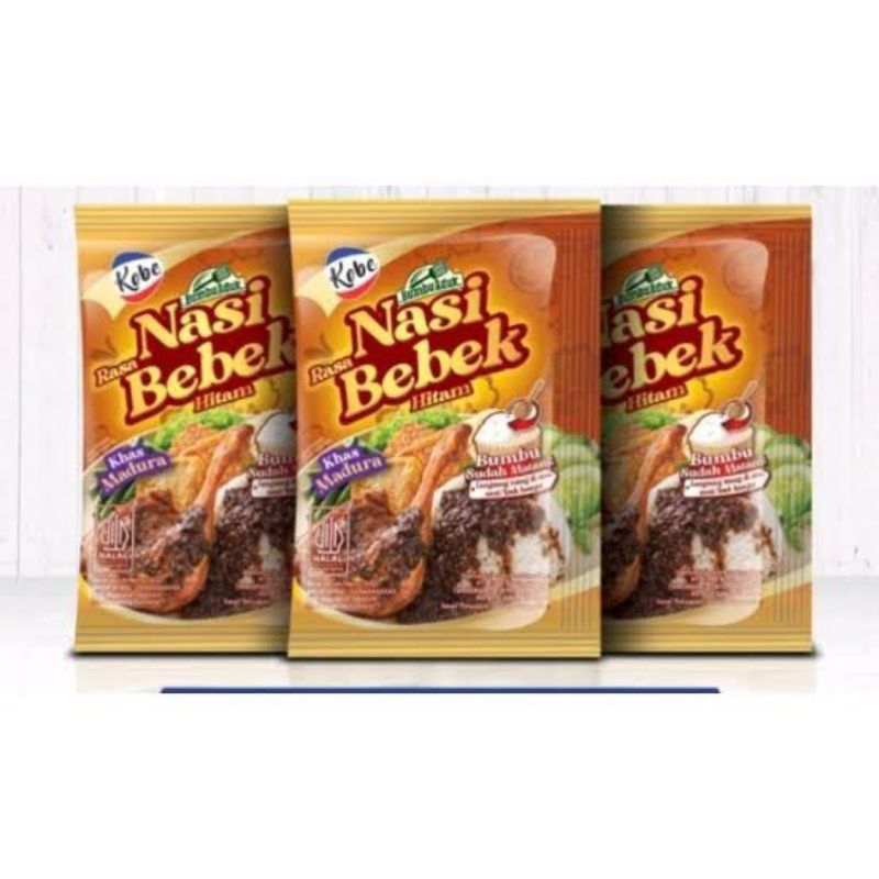 

Kobe Bumbu Aduk Nasi Bebek 20 gr