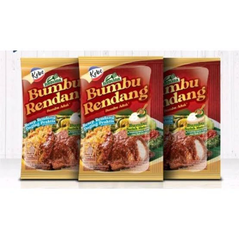 

Kobe Bumbu Aduk Rendang 20 gr