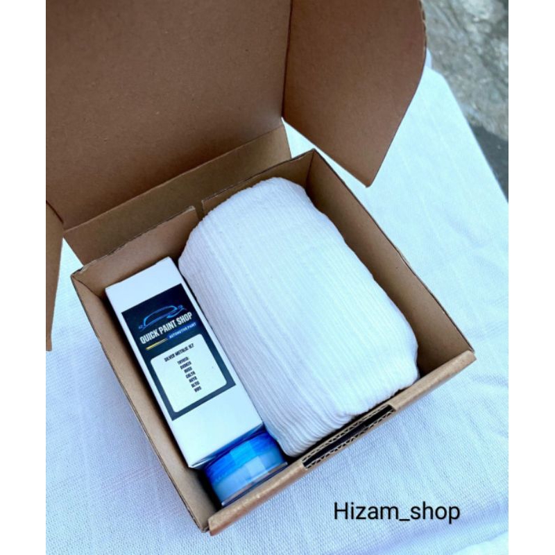 Cat Oles Mobil Silver Metalic Toyota Avanza 1E7