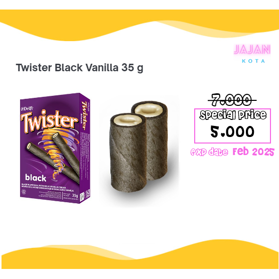 

Twister Black Vanilla 35 g