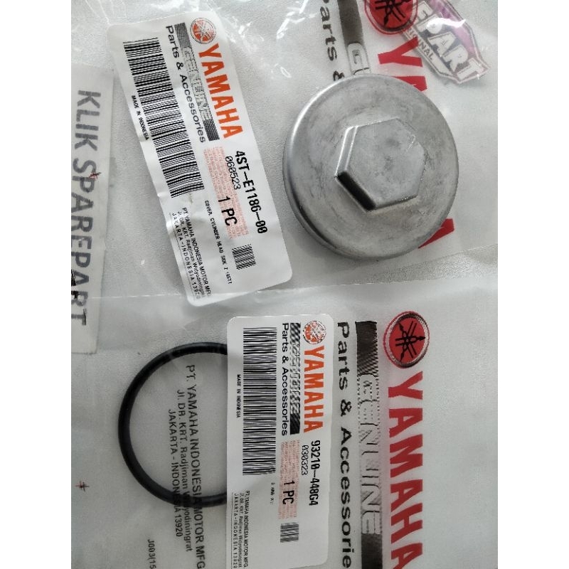 COVER CYLINDER HEAD Tutup Klep Dan karet Oring Yamaha NOUVO MIO Sporty Smile  FINO SOUL Karbu VEGA  