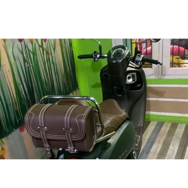 sandaran belakang scoopy 2012 sampai 2024 aksesoris scoopy