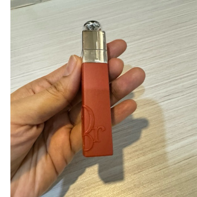 Preloved Dior Addict Lip Tint New formula Lip tattoo 421 natural tea 100% ori