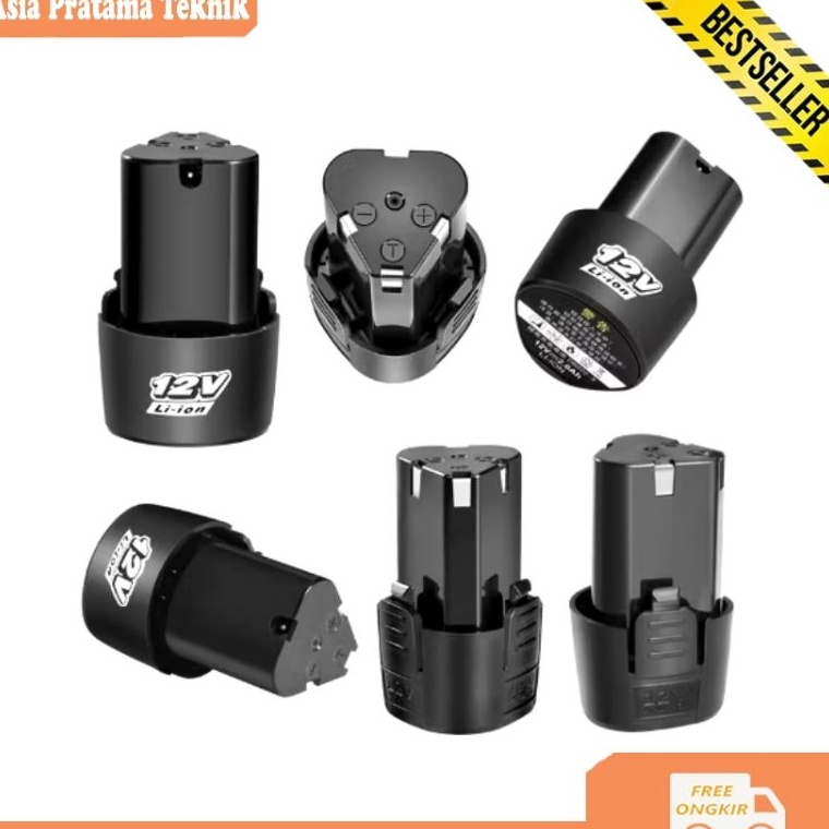 MESIN BOR CAS 12V LION 1 mAH 1pcs COESS DRILL 12VOLT LION