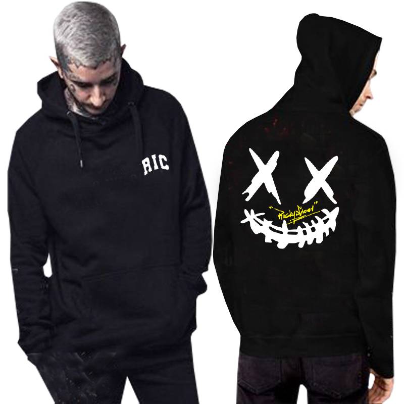 New Hoodie Ricky Is Clown Hoodie Cotton Fleece | Jumper Hoodie & Zipper Hoodie